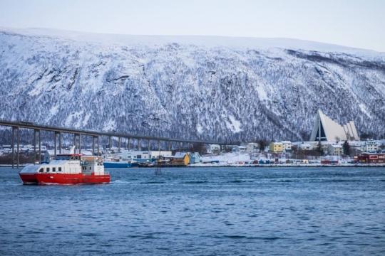 Arctic Blue Light Tour by boat around the Isle of Tromsø